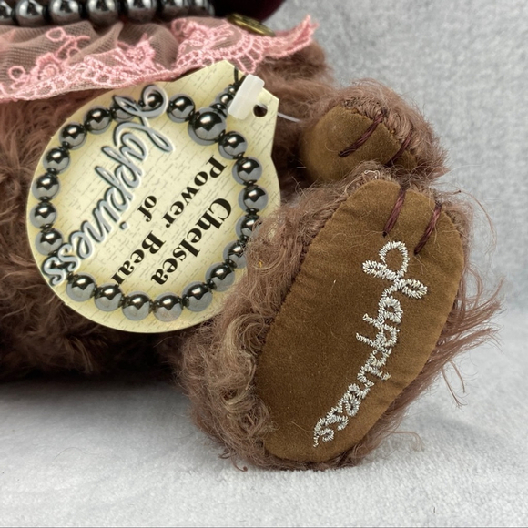 Pickford Brass Button Power Bear of Happiness Chelsea Bracelet 9 inch Plush - Picture 10 of 16